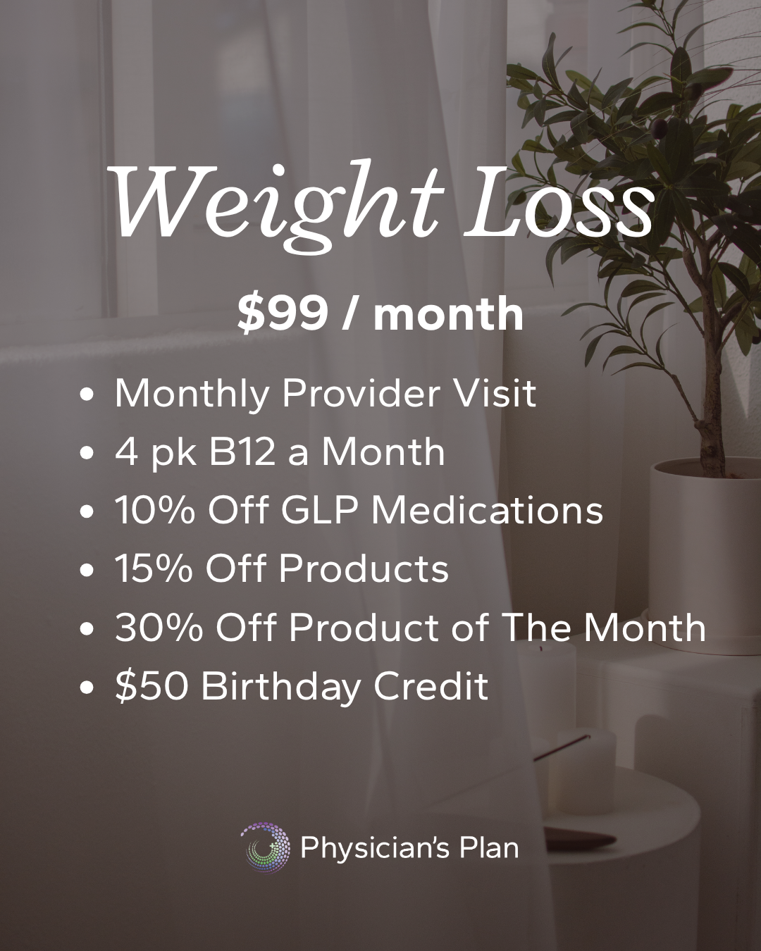 Weight Loss Membership - First Month FREE