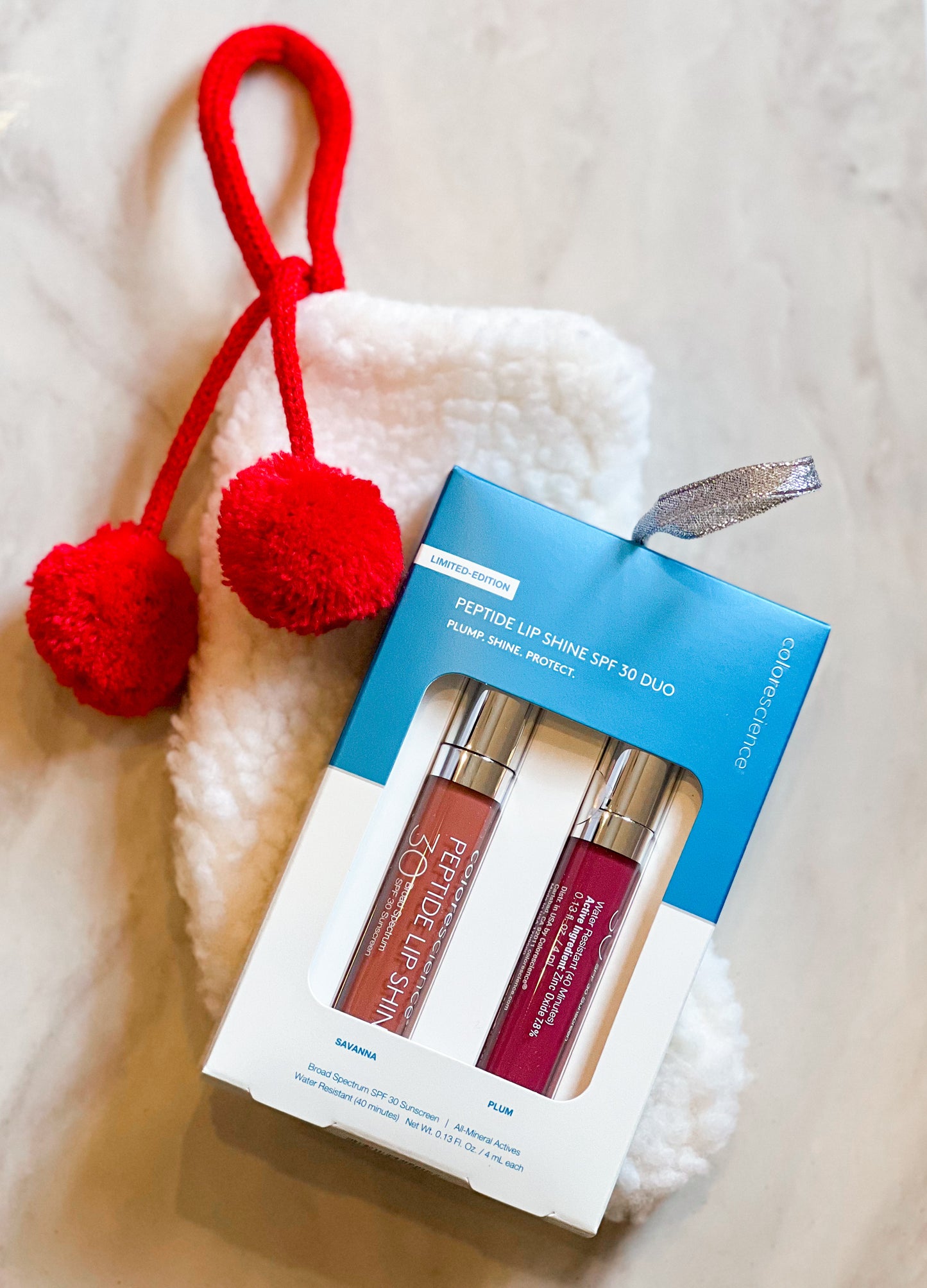 Peptide Lip Shine SPF 30 Duo