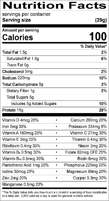 Pro-Cal Protein shake/Pudding Chocolate