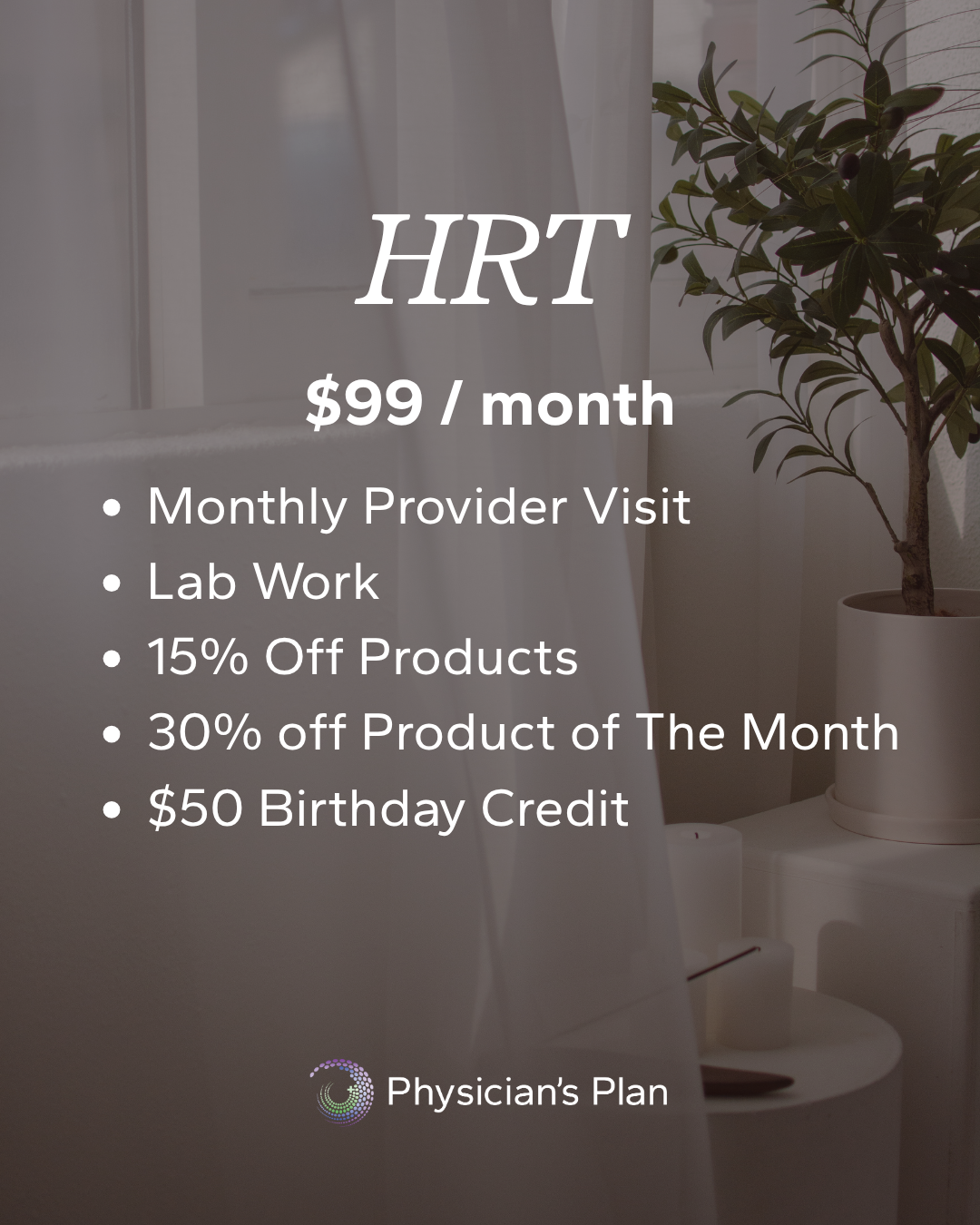 HRT Membership - First Month FREE!