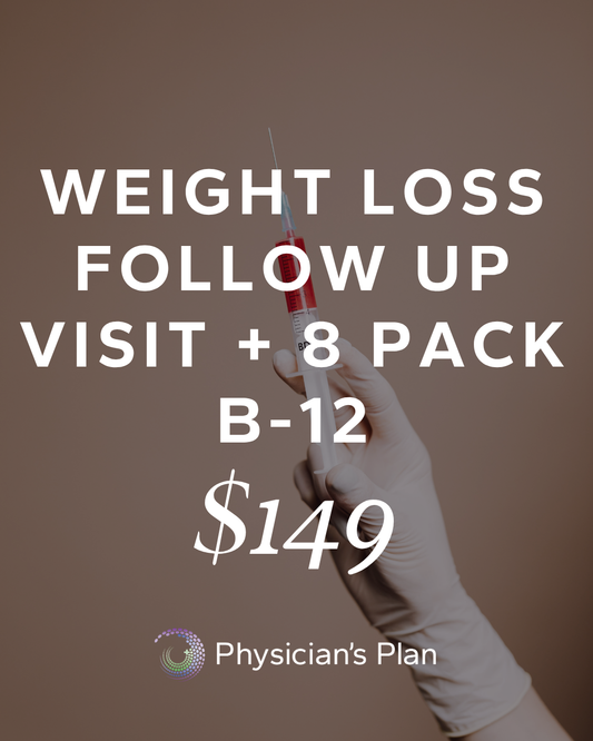 Follow-up Visit + 8-Pack of B-12 (limit 1)