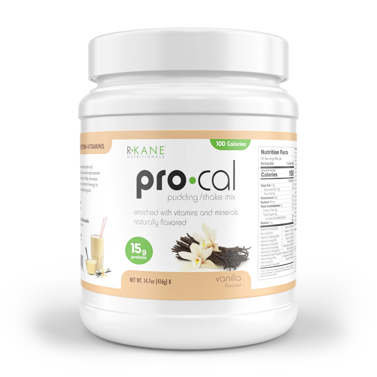 Pro-Cal Protein shake/Pudding Vanilla