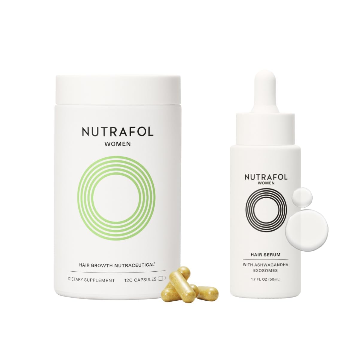 Nutrafol Women (90-Day Supply) & Hair Growth Serum (30-Day Supply)