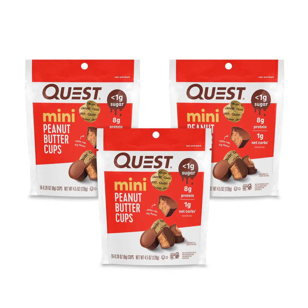 Quest Peanut Butter Cups MINI (4.5oz Bag)