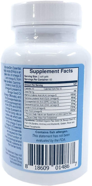 EFA Essential Fatty Acids (120 Soft Gels)