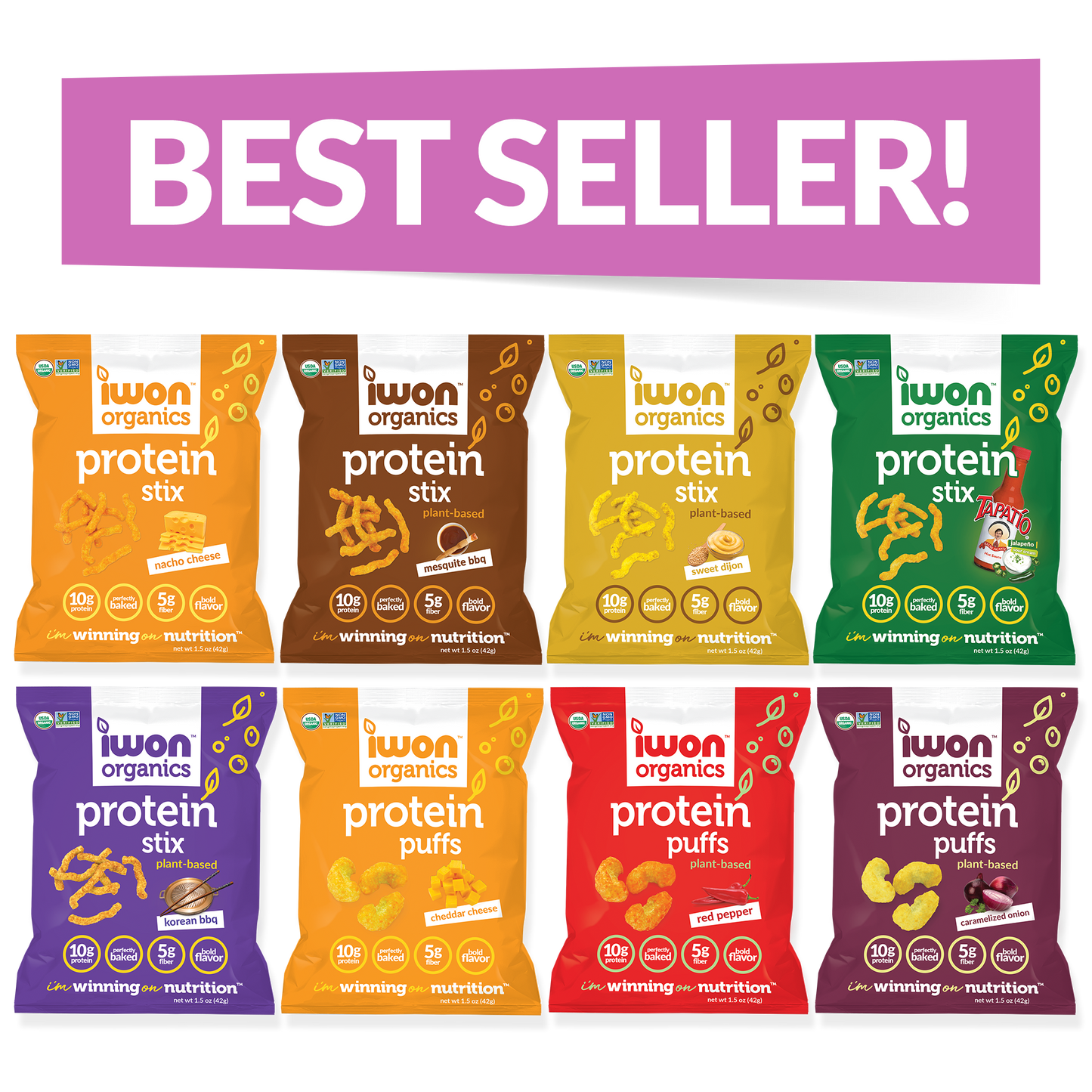 IWON Protein Organic Snacks